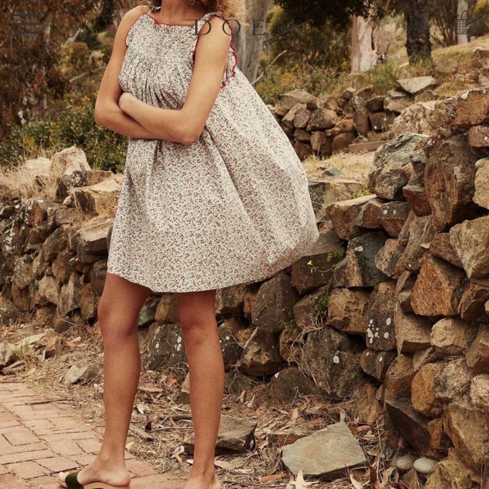 DOEN Lexington dress in Briarwood RARE